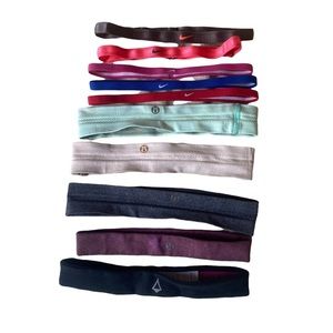 Lululemon and Nike Headbands